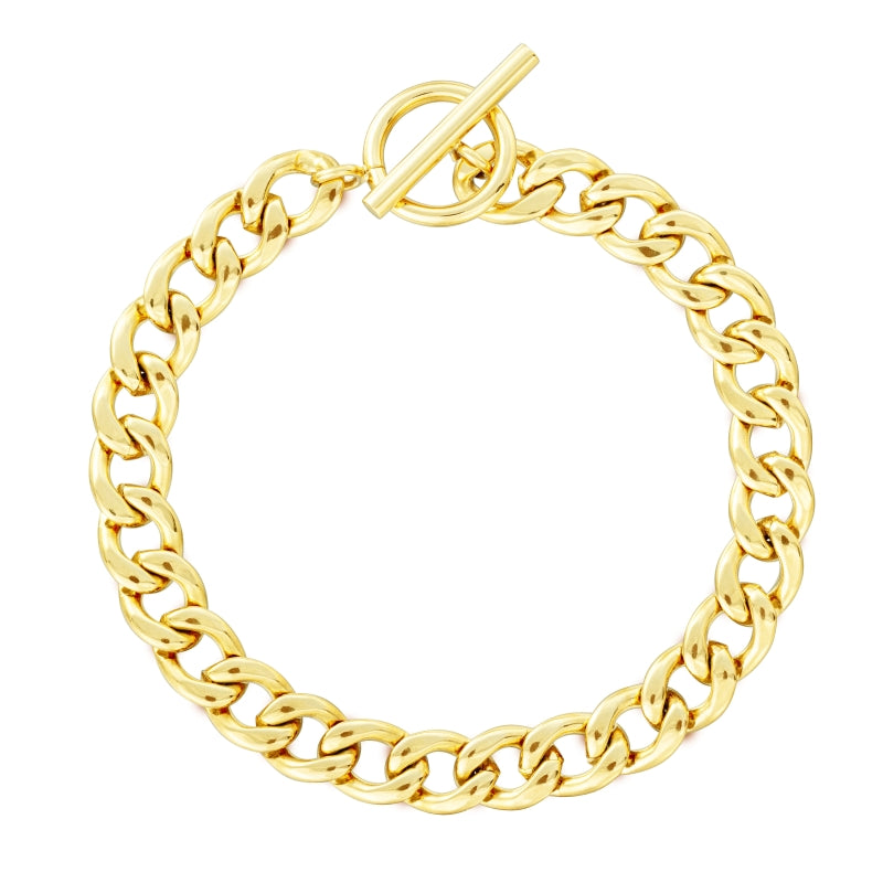Timeless Elegance Chain Bracelet in Yellow Gold