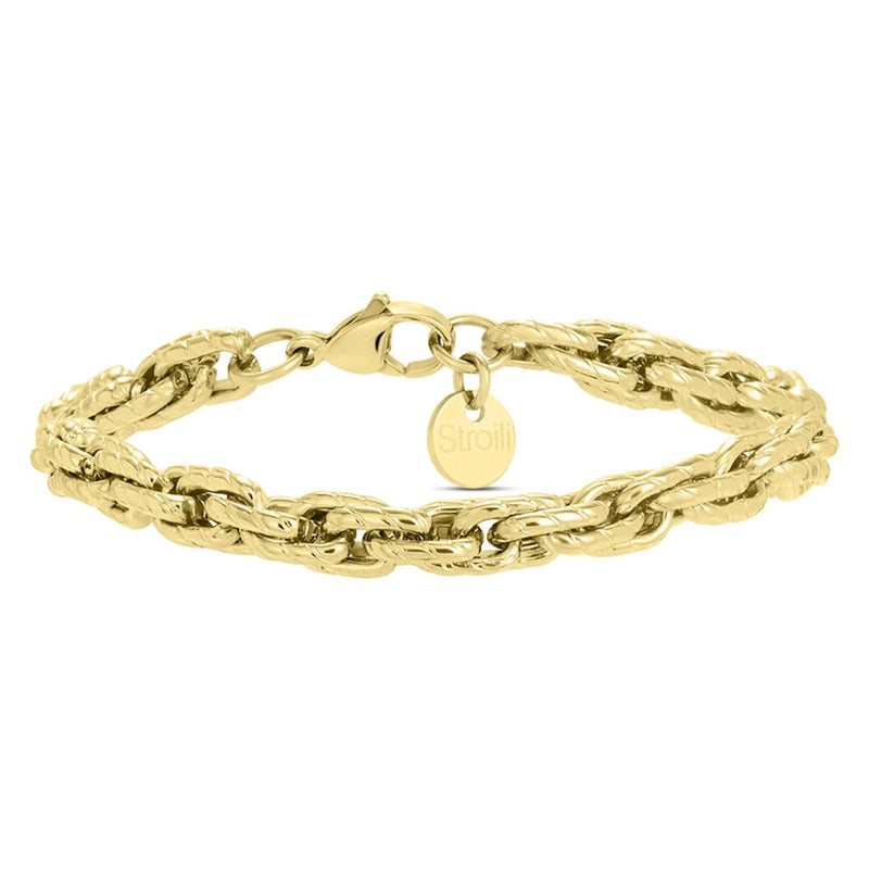 Timeless Elegance Chain Bracelet in Yellow Gold