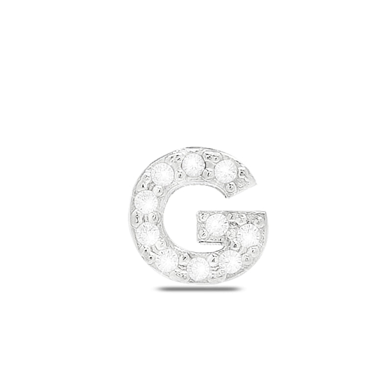Radiant Solitaire Crystal Stud