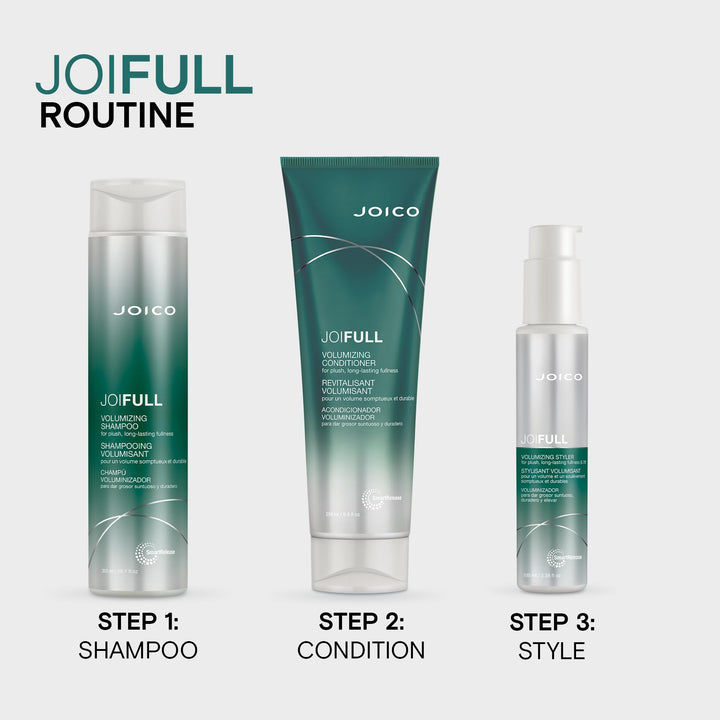 250 ml light-volume conditioner bottle, creamy formula, botanical ingredients listed
