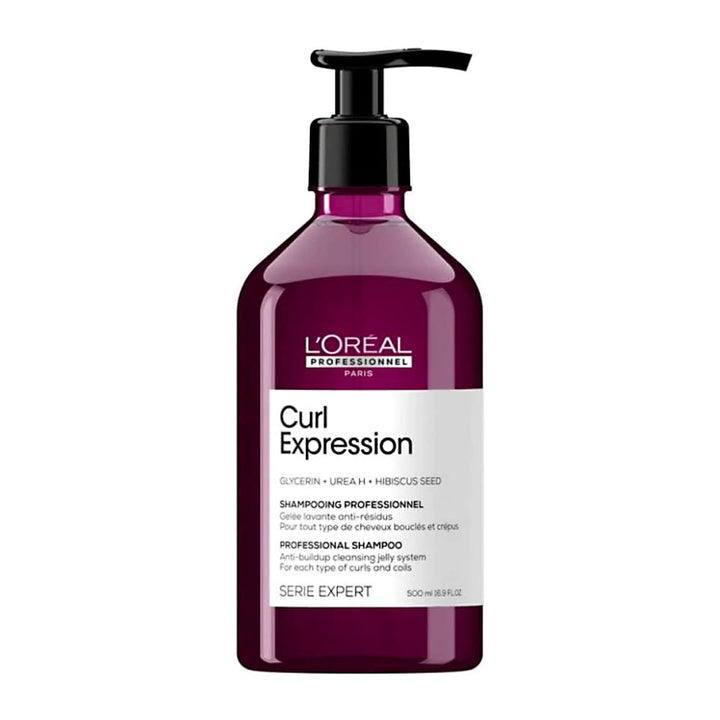 500 ml gel shampoo for curly hair with floral fragrance notes