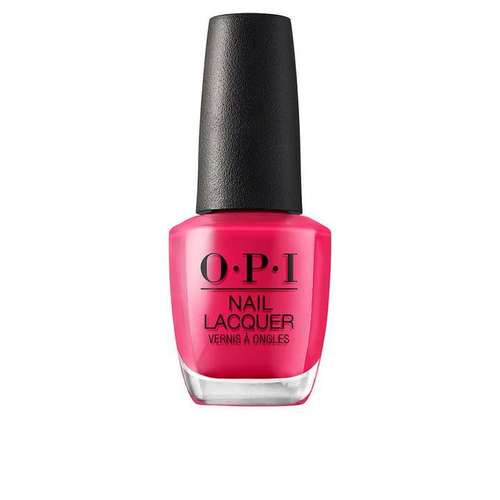 15 ml warm brick red cream nail lacquer with wide brush, glossy finish