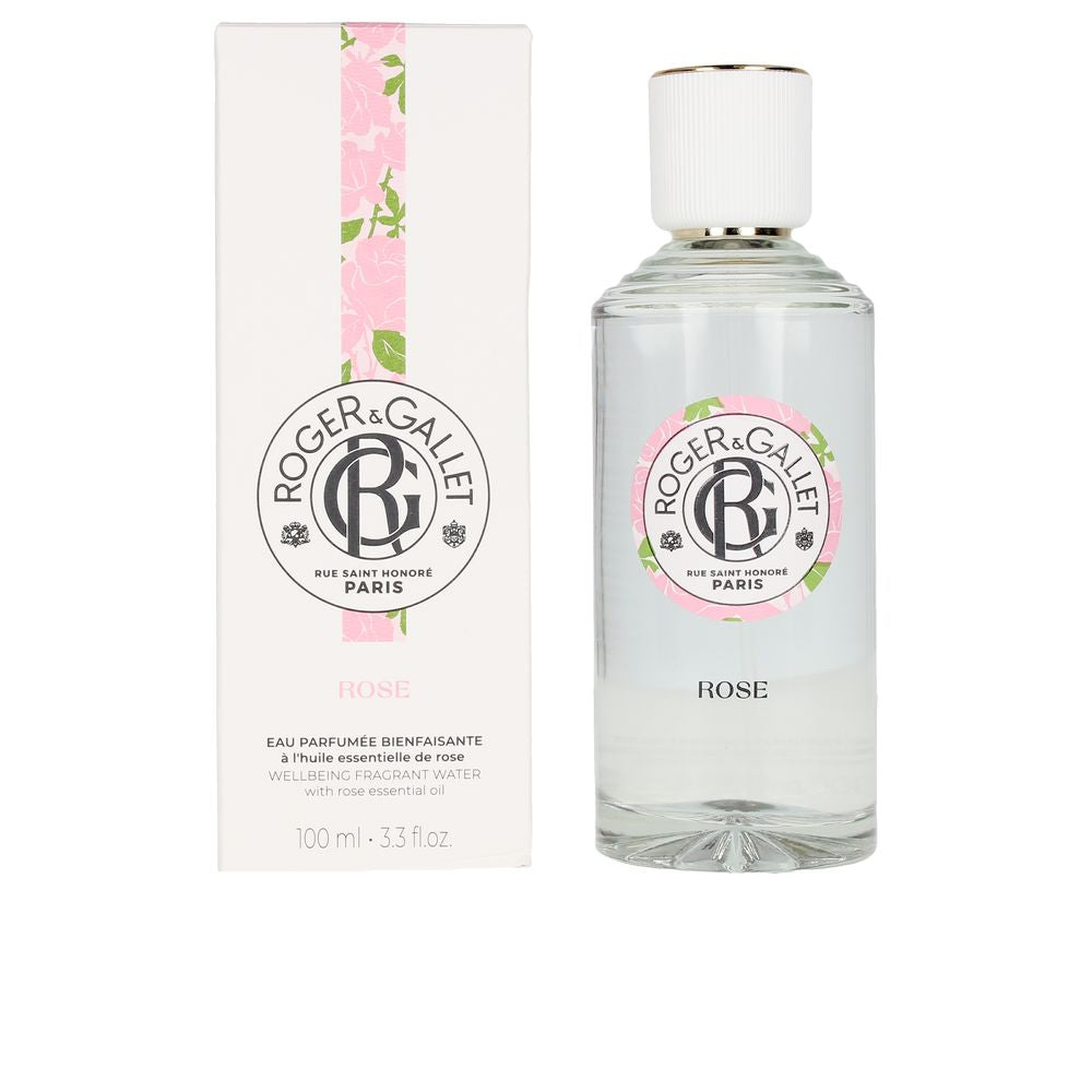 100 ml Damascena rose eau de toilette bottle, floral and mandarin notes