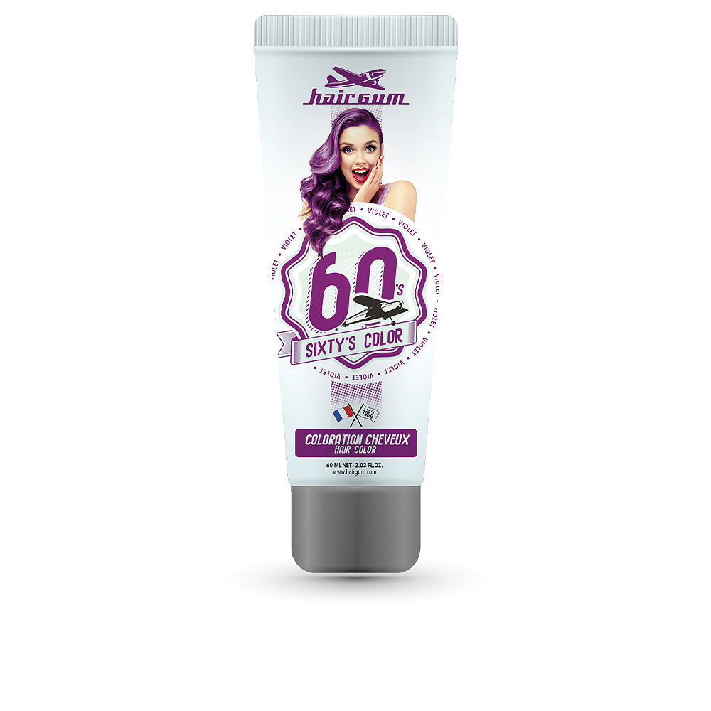 60 ml tube of pastel violet semi‑permanent hair colour cream for Women