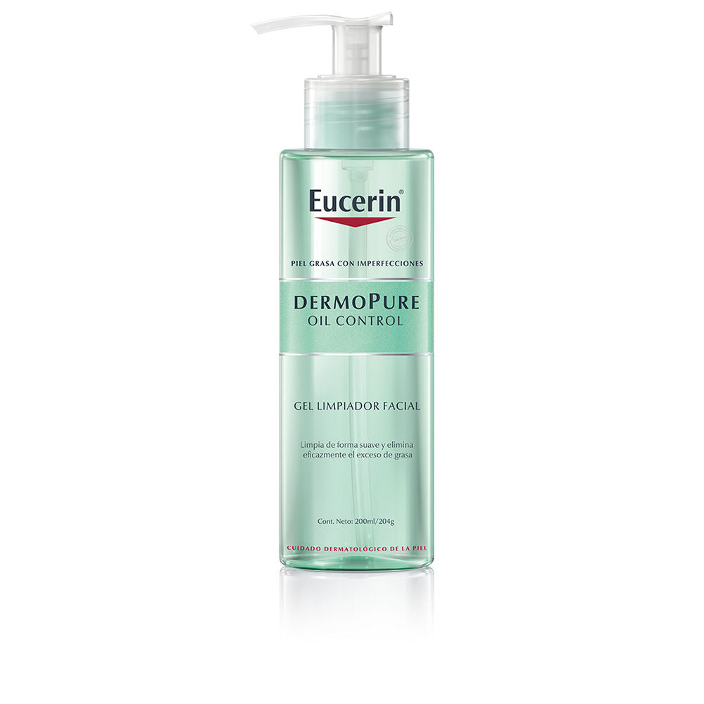 200 ml translucent pump gel bottle — cleanser for oily, blemish-prone skin