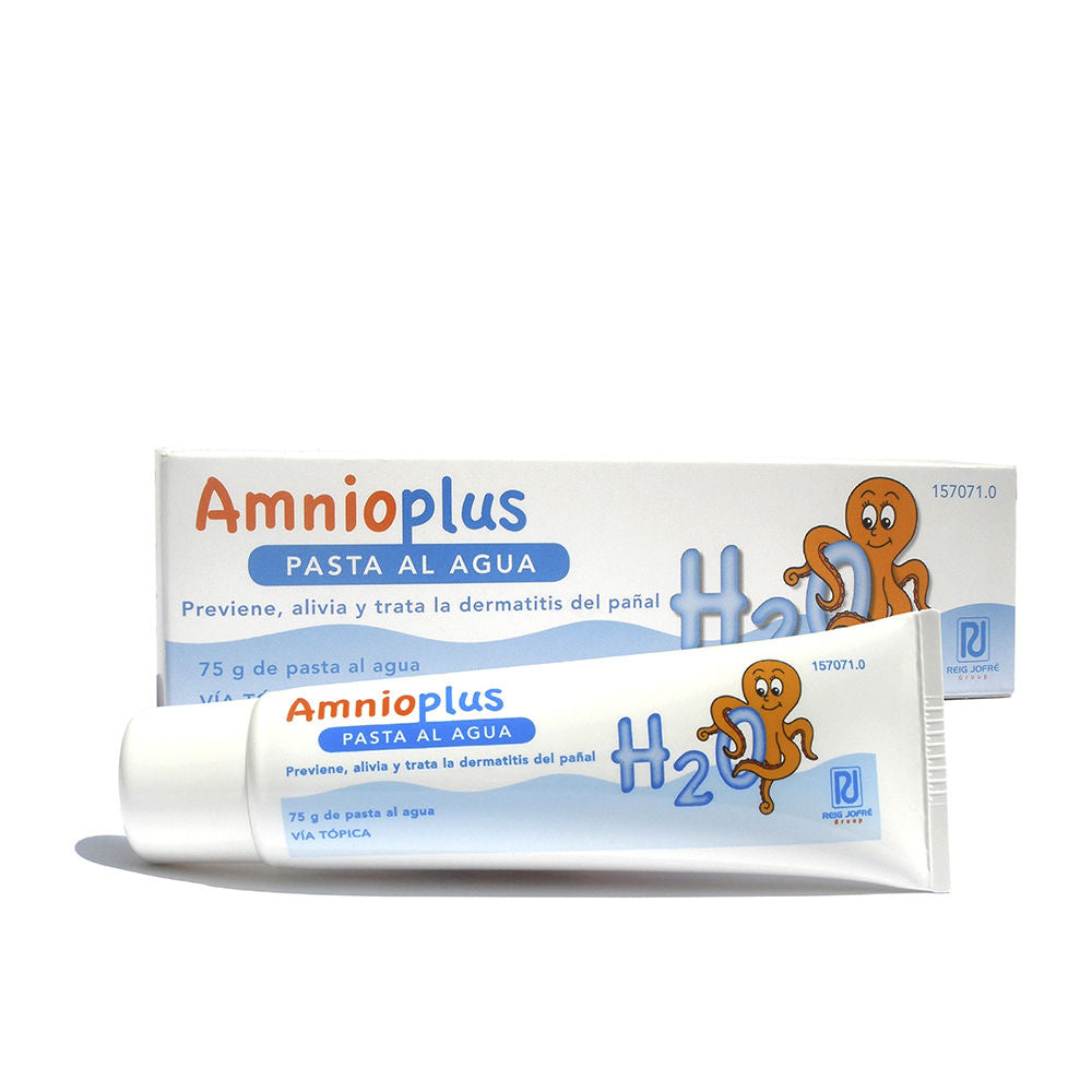 Tube of Amnioplus H2O diaper paste with aloe, gentle protective cream for babies