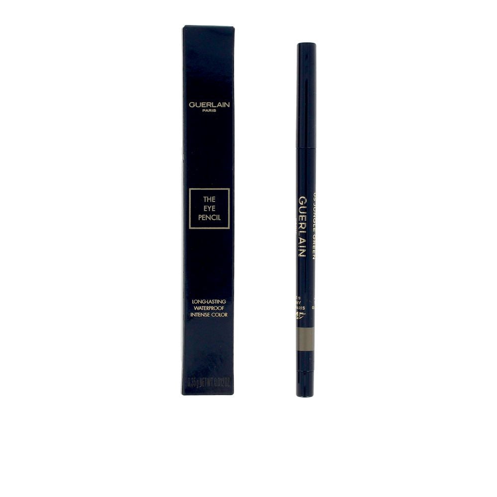 Retractable brown eye pencil with integrated sharpener, 3 g, water‑resistant