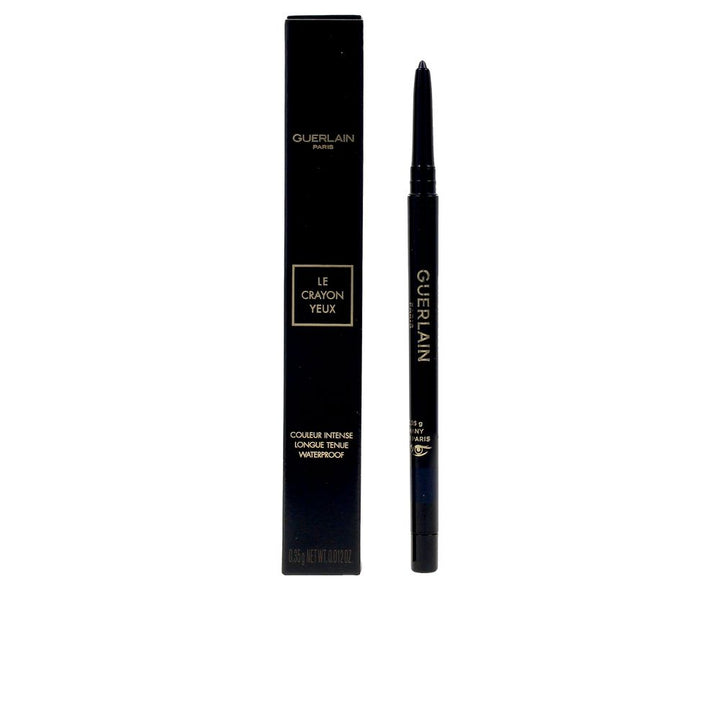 Retractable deep navy eye pencil with black casing and built-in sharpener, 3 g Unisex