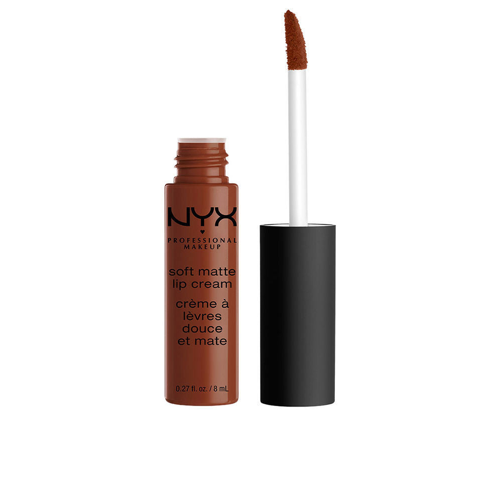 Matte cream lipstick in Berlin shade, 8 ml — velvety finish