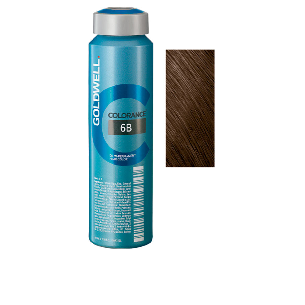 120 ml tube of demi-permanent cream hair colour, shade 6B, boxed