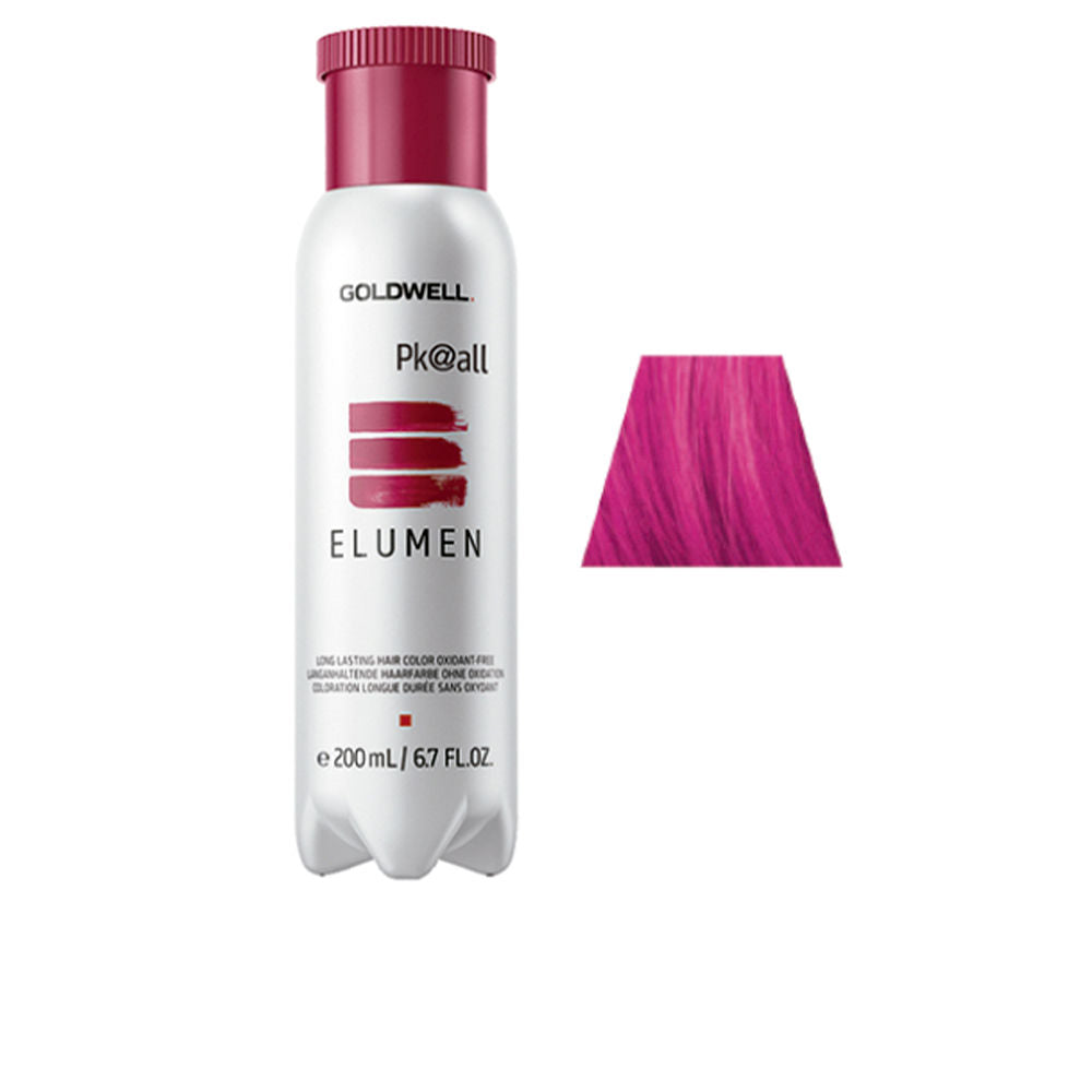 200 ml tube of ammonia-free acid-pigment permanent hair colour, pink shade