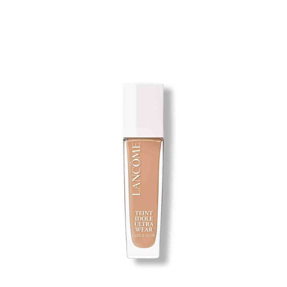 30 ml bottle of lightweight radiant foundation, medium shade, pump dispenser
