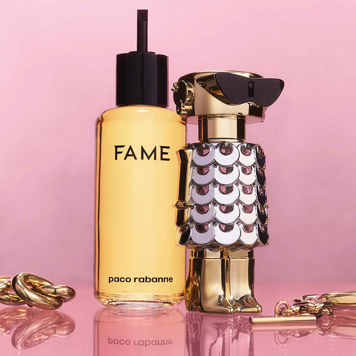 Refillable 200 ml floral-chypre perfume bottle for Women, jasmine and mango notes
