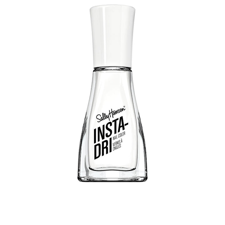 Small 9.17 ml bottle of fast‑dry 3‑in‑1 nail polish with contoured brush