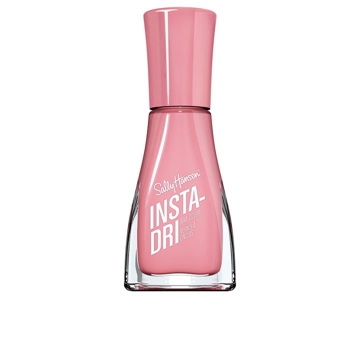 Small 9.17 ml bottle of fast‑dry 3‑in‑1 nail polish with contoured brush