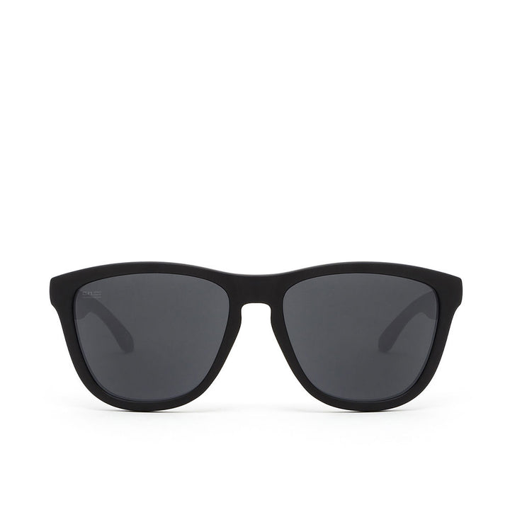 Black square nylon sunglasses, polarised lenses, 54 mm lens diameter, Unisex