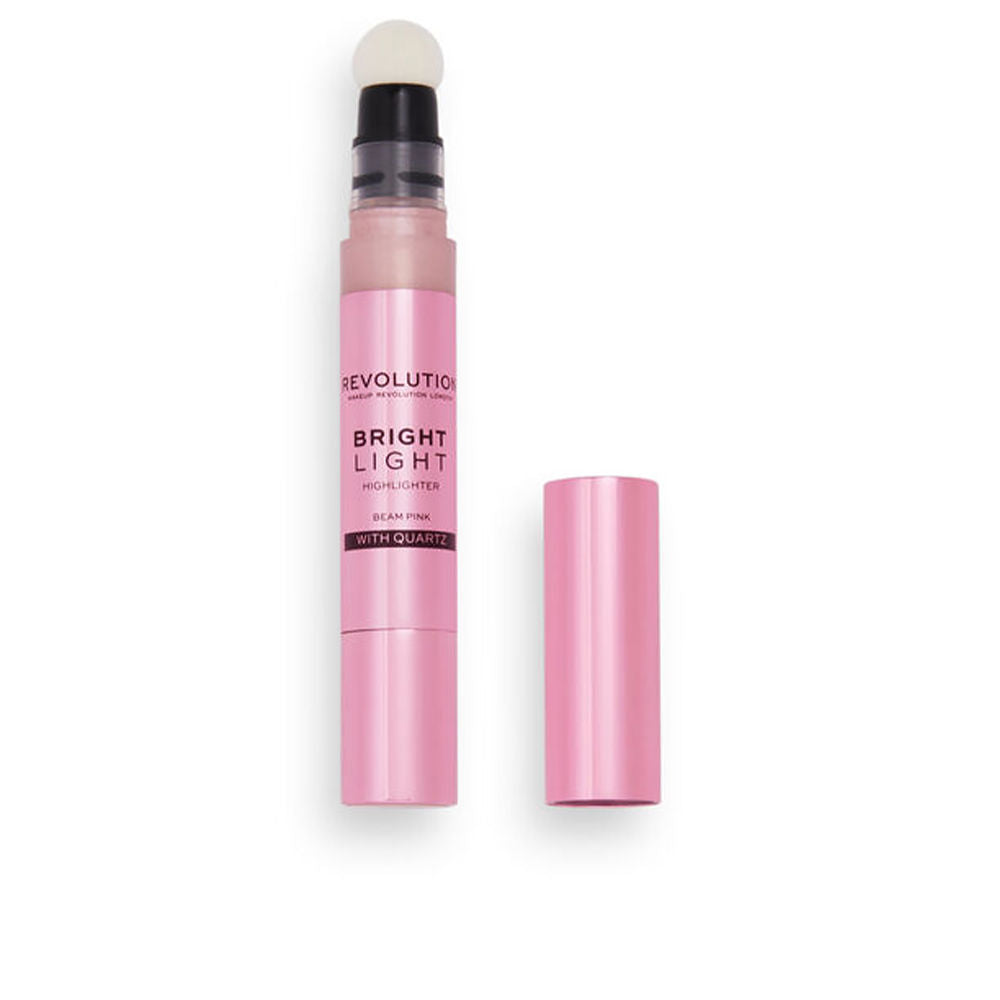 3 ml liquid highlighter with sponge applicator, Beam Pink quartz shimmer