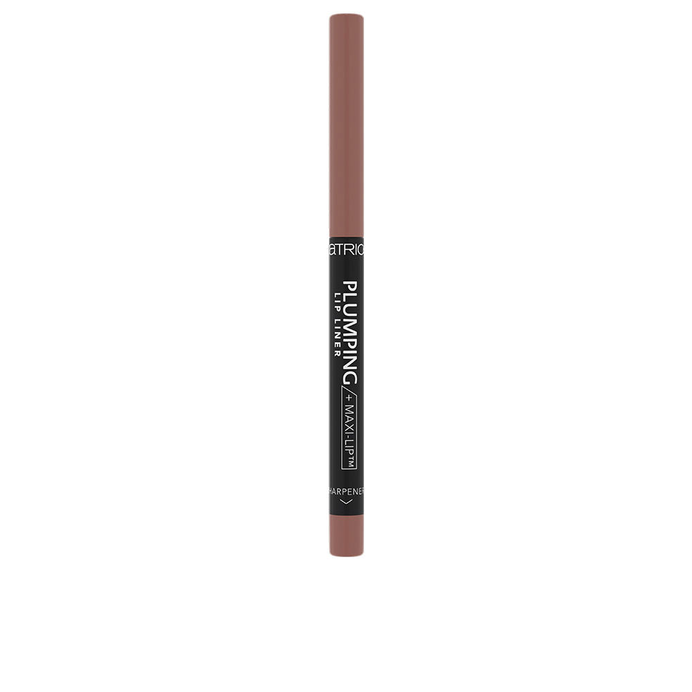 Automatic plumping lip liner pencil, brown shade, 0.35 g, satin-matte finish