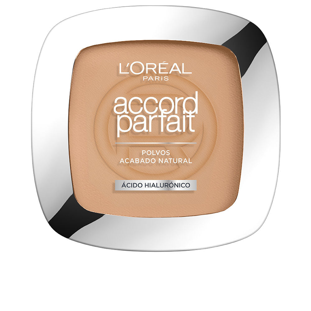 Compact face powder with mirror, beige tone, 9 g, hydrating finish