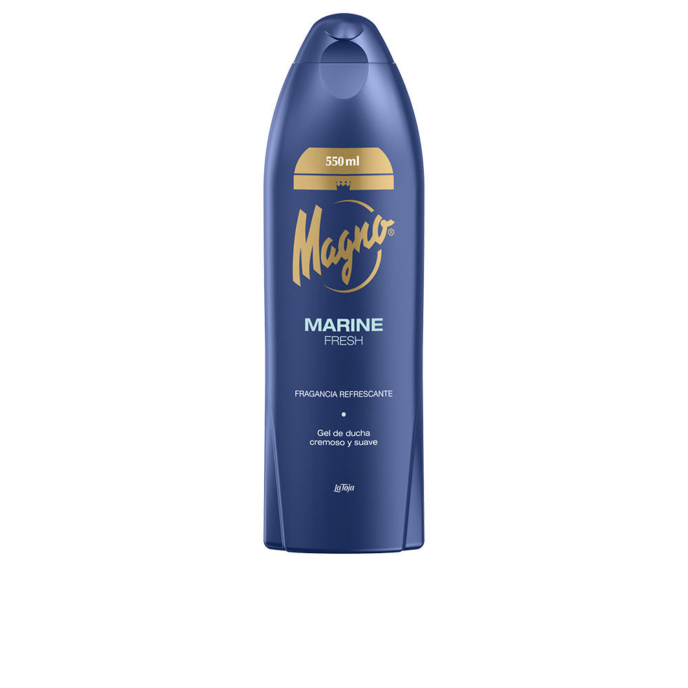 550 ml clear bottle of marine-scented shower gel, unisex