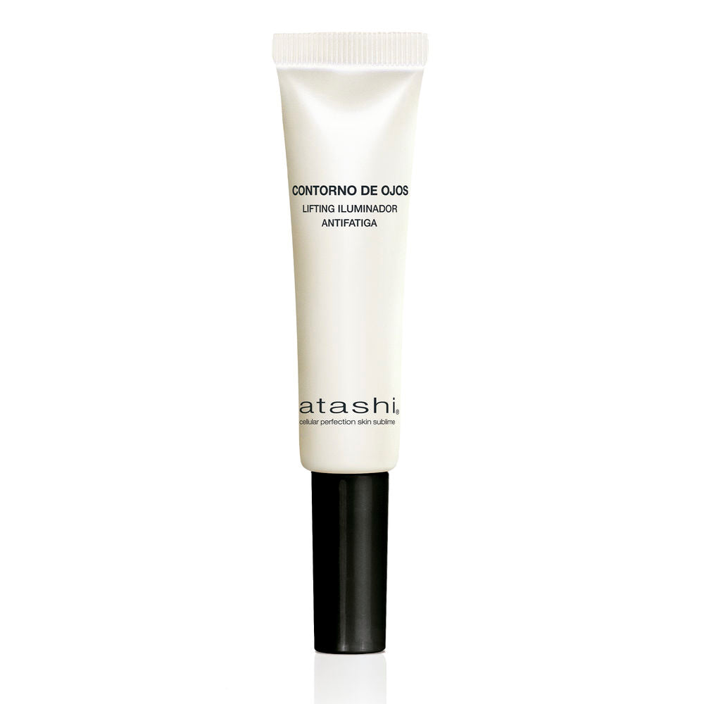 15 ml jar of illuminating eye cream with soft pearlescent finish