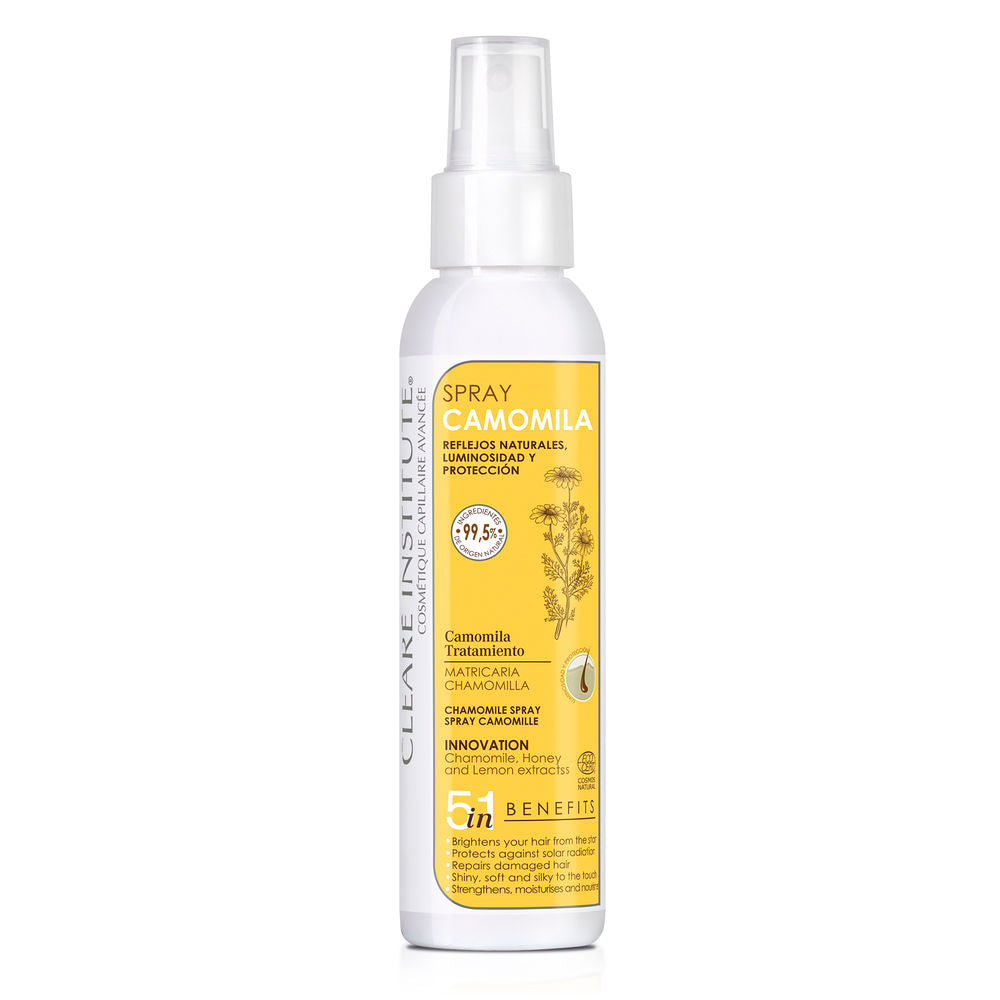 125 ml clear spray bottle of chamomile brightening hair mist, Unisex treatment