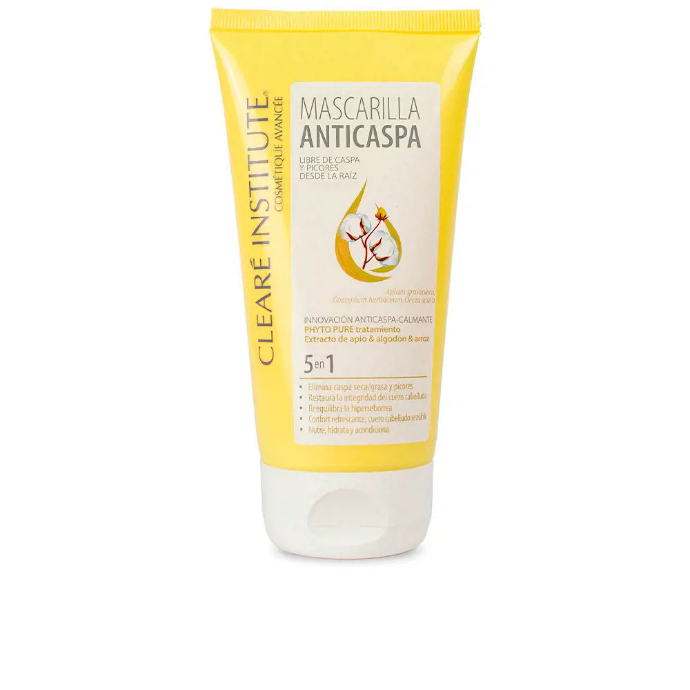 150 ml unisex anti-dandruff calming hair mask in tube, Phyto‑Pure treatment