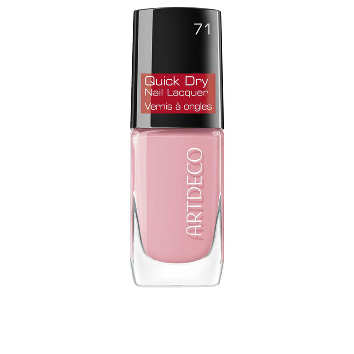 10 ml cosy rosy quick‑dry nail lacquer bottle, rosy pink shade