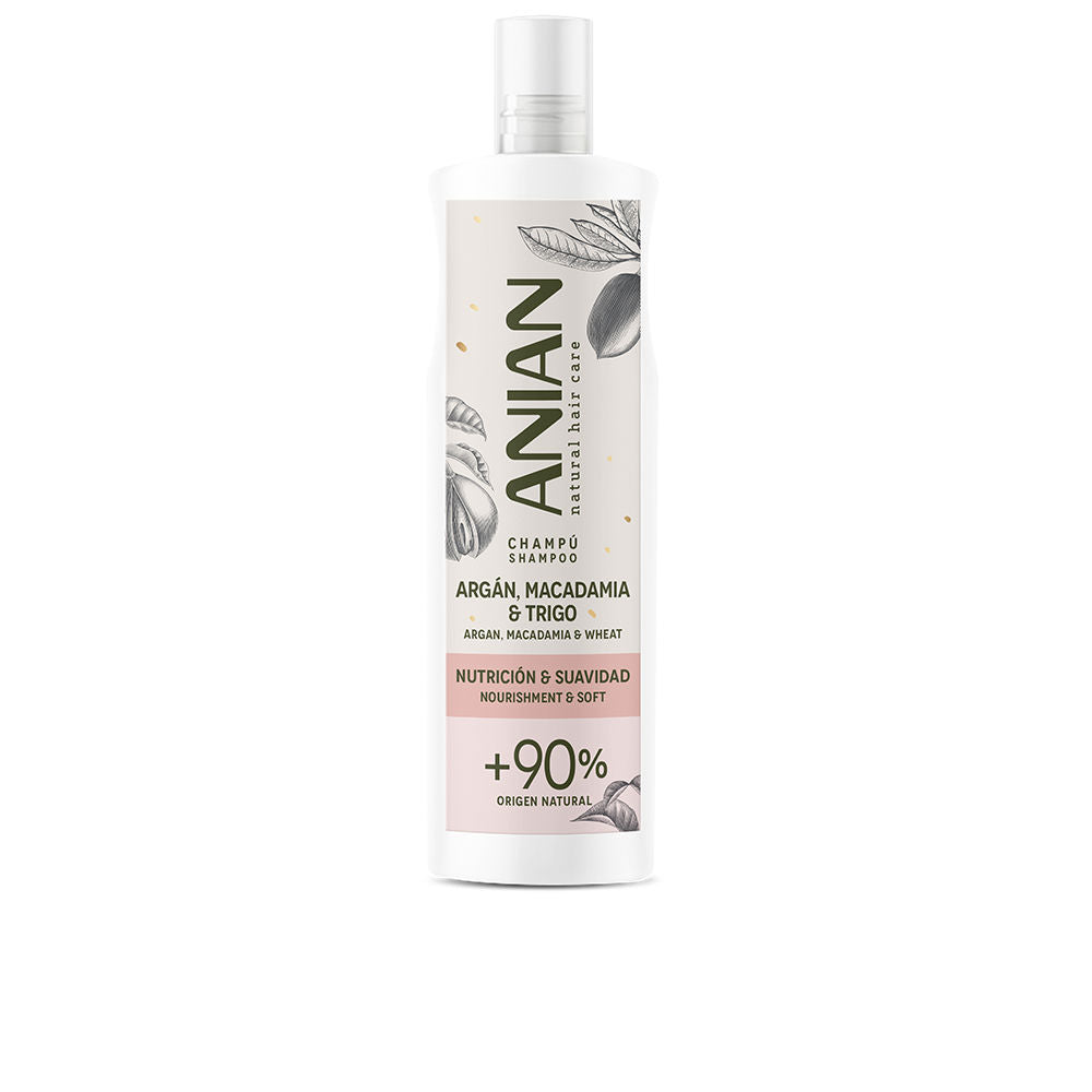Tall 400 ml shampoo bottle, argan and macadamia repair formula, for Women