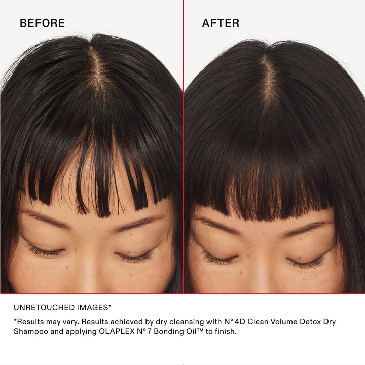 Matte aerosol can of detox dry shampoo, 250 ml, rice starch and rambutan extract