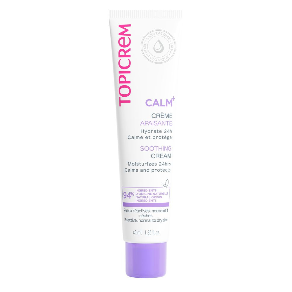 40 ml tube of lightweight calming face cream for Unisex skin, 24‑hour hydration