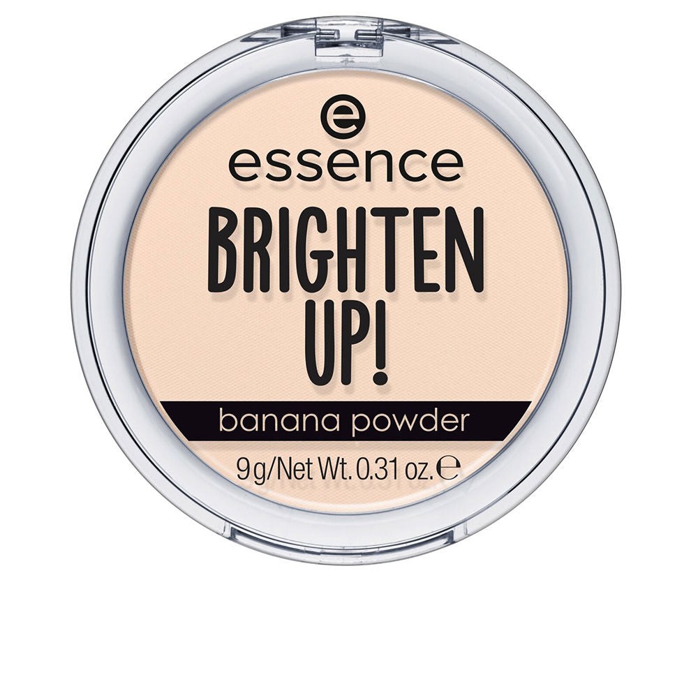 Compact 9 g banana-coloured translucent setting powder, soft yellow pan