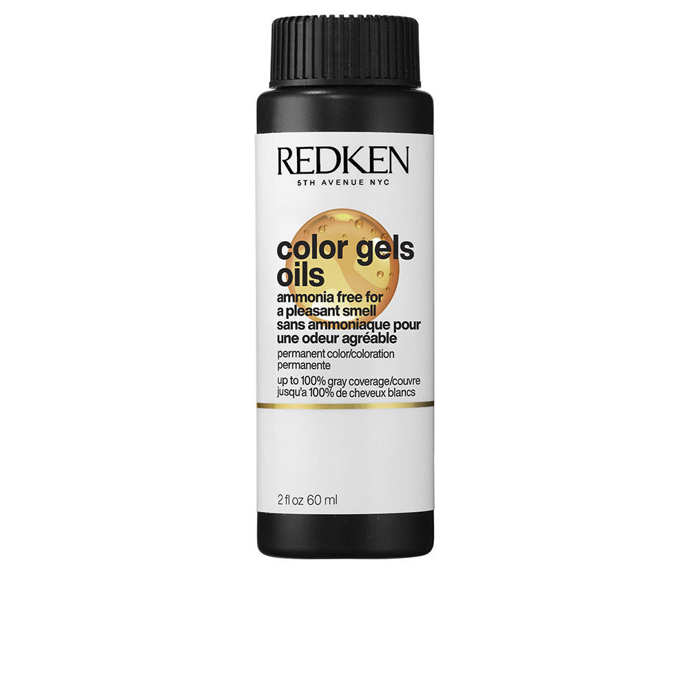Three 60 ml bottles of ammonia-free gel oil hair colour, shade 05NN