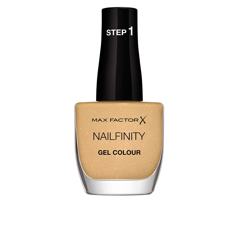 Bottle of deep violet glossy nail polish, 12 ml, Unisex