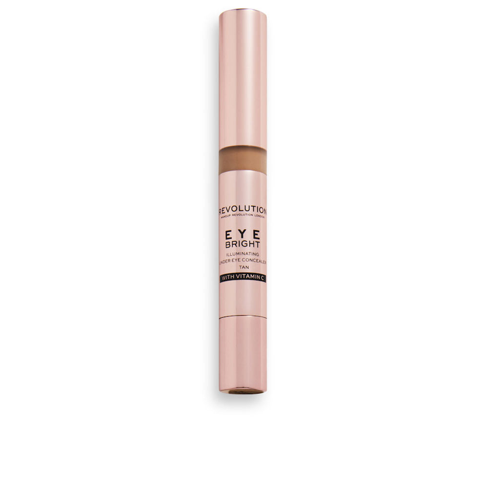 Small 3 ml cream concealer tube in tan shade with sponge applicator