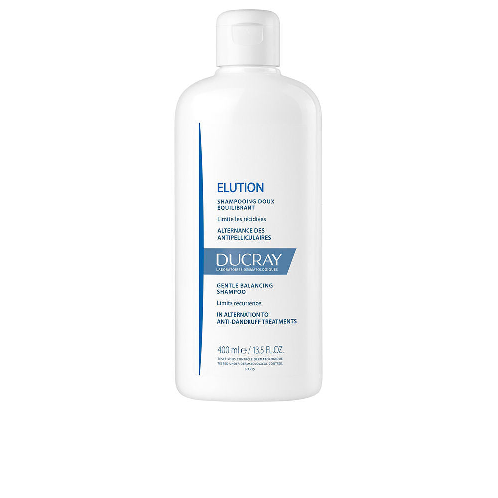 400 ml pale bottle of gentle anti‑dandruff shampoo for sensitive scalps, Unisex