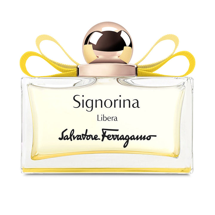 Clear glass perfume bottle, 100 ml, pear and rose fragrance for Women
