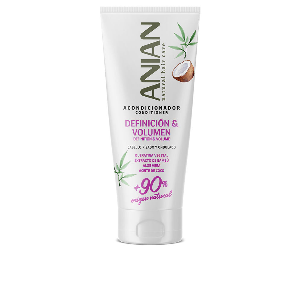 250 ml tube of cream conditioner for curly and wavy hair, vegetal keratin formula