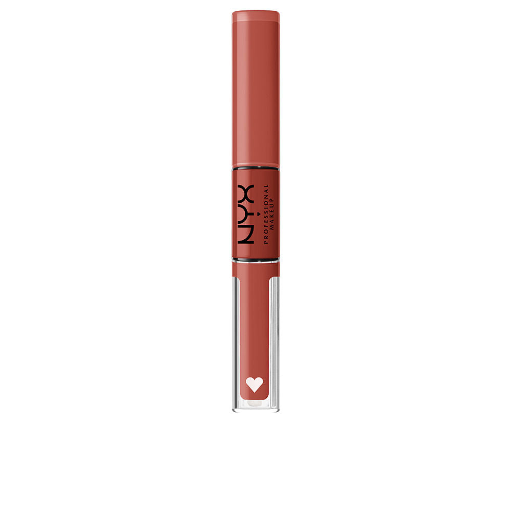 3.4 ml high-pigment vegan lip gloss in glossy pink tube, Unisex
