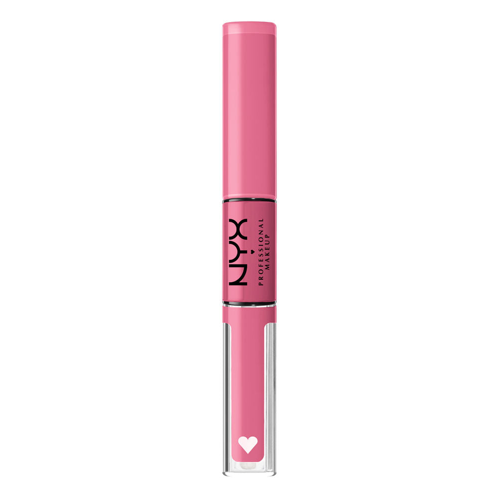 Sleek tube of high-pigment glossy lip colour, 3.4 ml, warm metallic shade