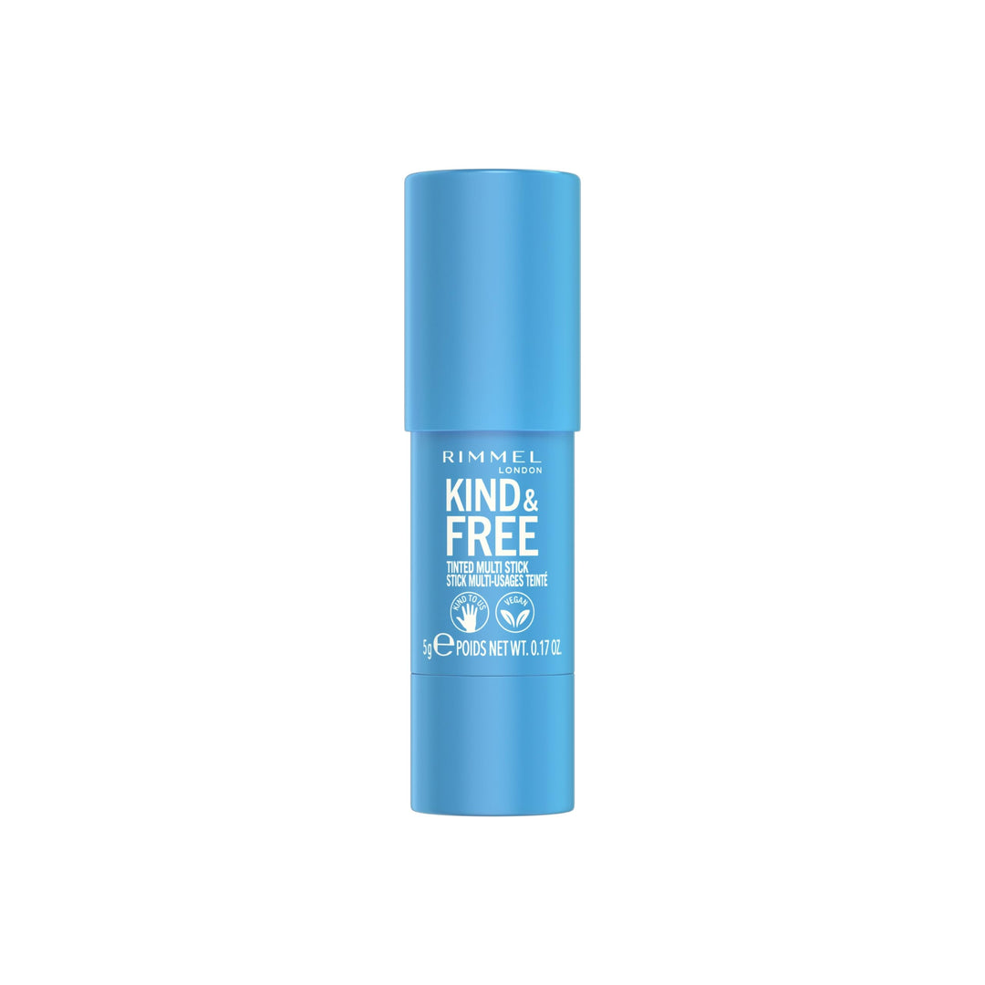 Slim 5 g rose-pink multi stick with creamy finish for eyes, lips and cheeks
