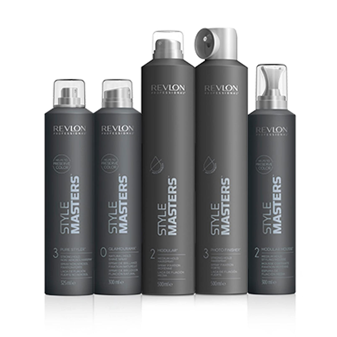 300 ml can of Modular Styling Mousse, medium hold, unisex styling foam