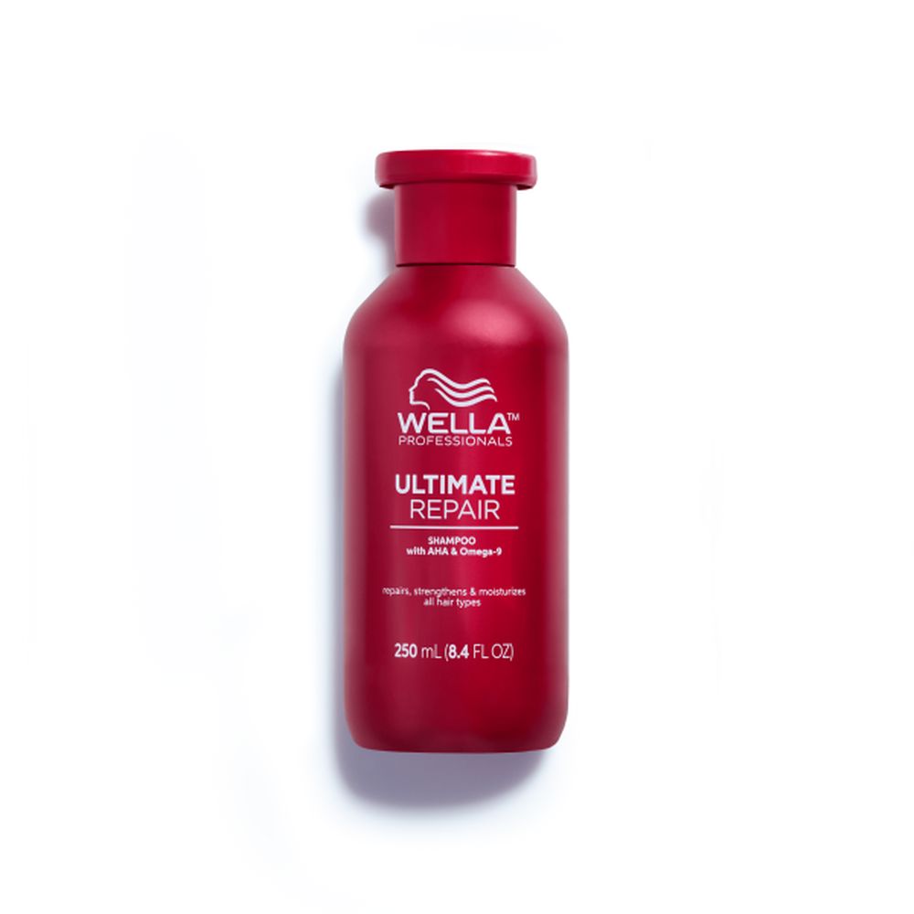 250 ml creamy shampoo bottle for repairing damaged hair, daily use
