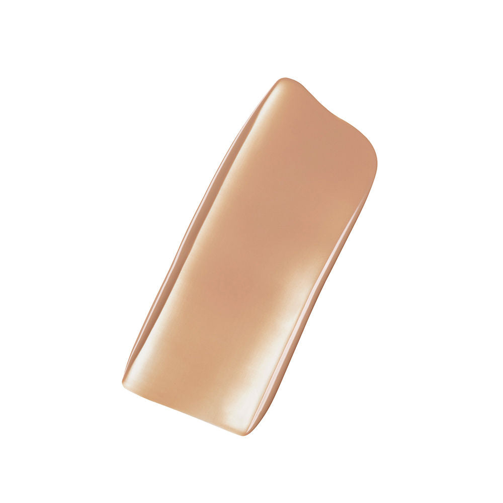30 ml tinted SPF20 serum foundation in light shade, dewy natural finish
