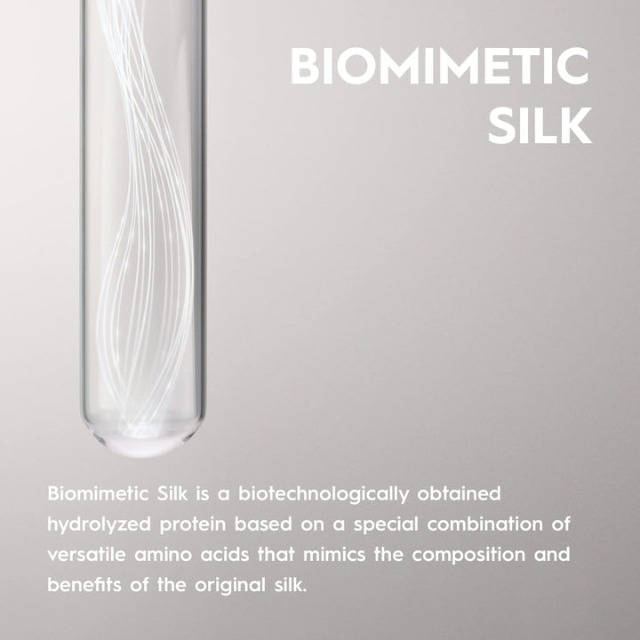 50 ml jar of lightweight finishing cream with silk and shea for shine