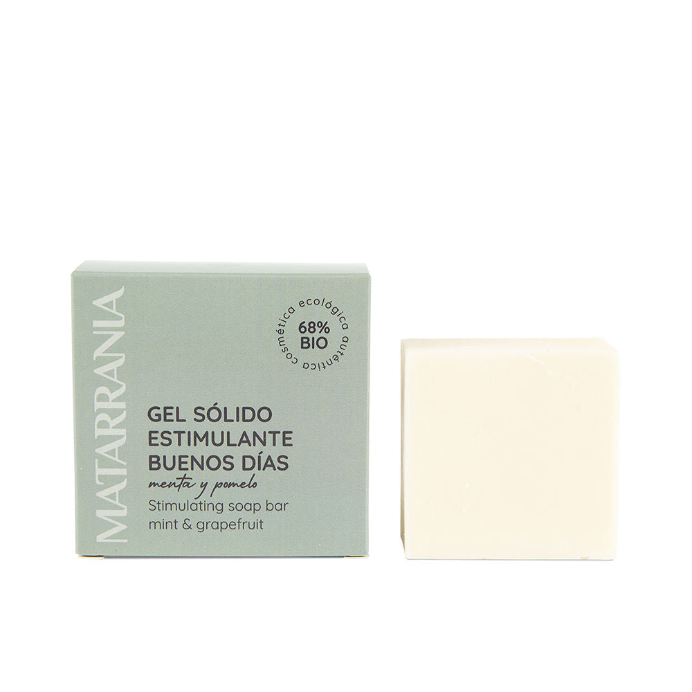 120 g mint and grapefruit solid shower gel bar, olive and coconut oils, Unisex