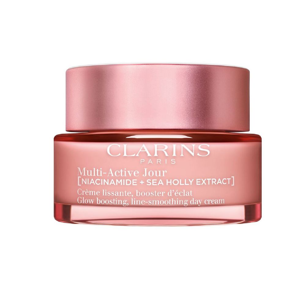 50 ml jar of day cream — niacinamide, apricot oil, sea thistle extracts