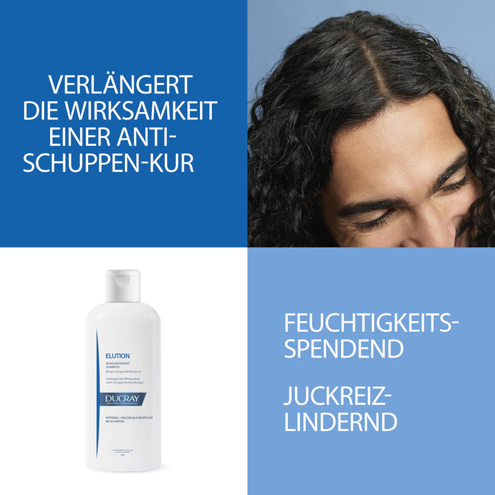 200 ml bottle of gentle anti‑dandruff shampoo for Unisex, colour‑safe