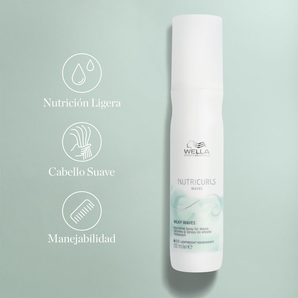 150 ml spray bottle for waves — lightweight, nourishing formula