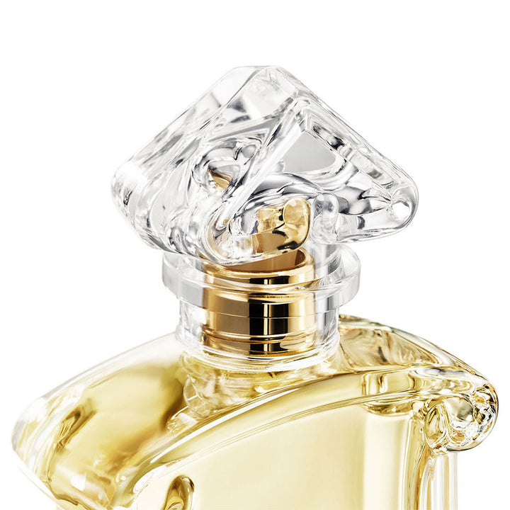 Glass perfume bottle, 75 ml, chypre-peach fragrance, floral-woody notes